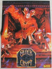 Black Crypt / Accolade Elvira Les Manley DIN A3 Poster