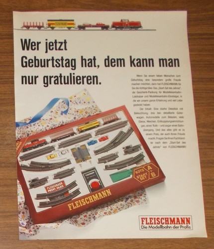 Seltene werbung fleischmann - seltene,