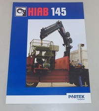 Brochure/brochure Hiab truck