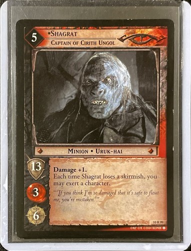 Lotr tcg shagrat captain - tcg:,