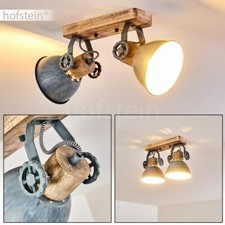 Retro Holz Decken Leuchten