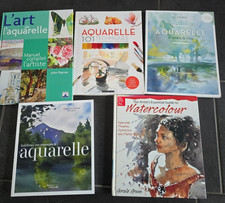 L'art Aquarelle Techniques Watercolour Malerei Konvolut Sammlung