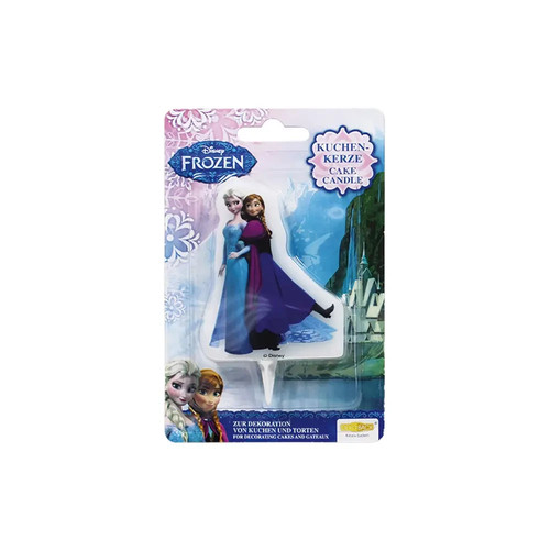 Kuchenkerze frozen elsa 2d - frozen, elsa,