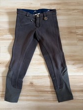 ELT Kinderreithose Anthrazit Gr. 128 Fun Sport Silikon