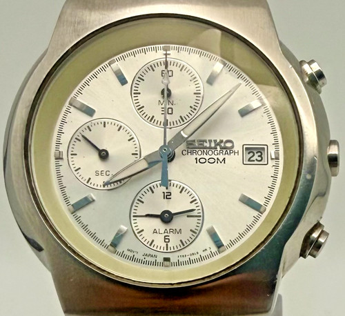 Seiko chronograph alarm 100m - seiko,