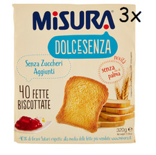 3x Misura dolcesenza Fette