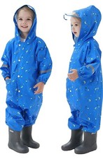 Neu✅  OVP  ✅ Regenponcho / Anzug Kinder (Größe 'M') Wasserdicht Atmungsaktiv 