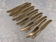 VINTAGE BESTECK 12x MESSER S. THAILAND 20cm