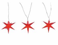 LIVARNO home LED-Sternenlichterkette Weihnachtslichterkette rot *B-Ware