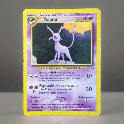 Psiana pokemon karte deutsch - psiana,