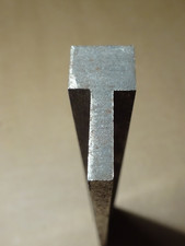 Graviermaterial T- Leiste 12x26 mm ursprünglich für Brennstempel in Stahl