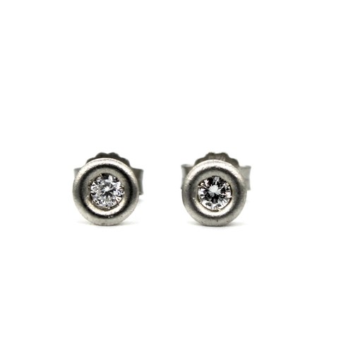 Ohrstecker brillant 950 platin - ohrstecker,