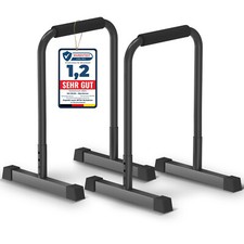 DH FitLife Dip Bars Verstellbar 80-90cm Calisthenics Stabil Indoor/Outdoor