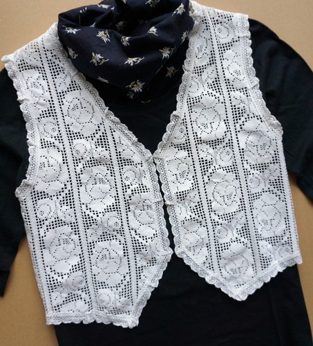 Weste spitzenweste spencer - spitzenweste,