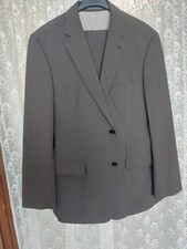Herren Sommer Anzug Original Hugo Boss Größe 52 Jacke + Hose Braun