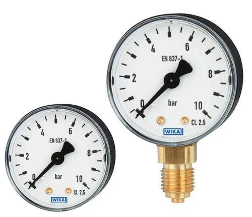 Manometer axial radial