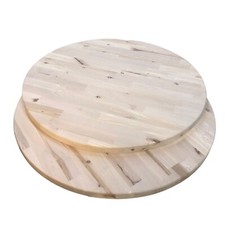 Birke runde tischplatte massiv - tischplatte,