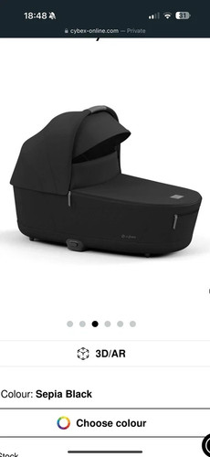 Cybex priam carry brandneu - priam,