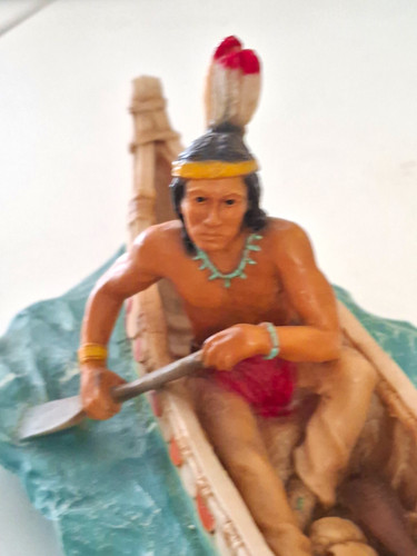 Original maruri figur indianer - figur,