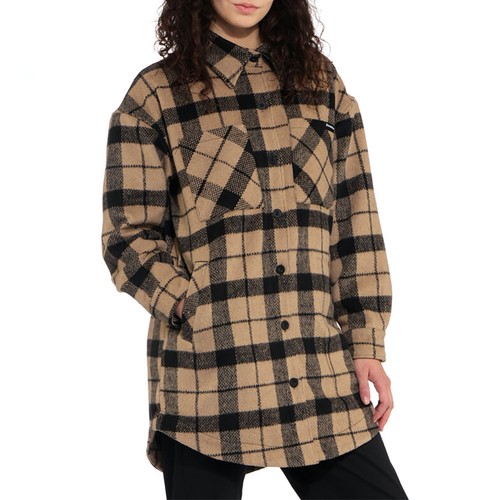 Horsefeathers intan coat brown - intan,
