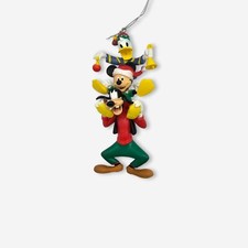 Goofy Mickey Donald Duck Ornament Kurt S. Adler Disney Weihnachtsschmuck Figur