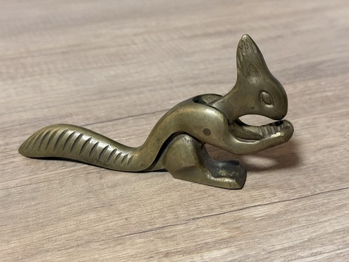 Messing nussknacker tierfigur - messing,