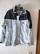 Skijacke, 36/38, herausnehmbares Fleeze, hellblau/grau, Crane Tech Tex