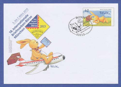 Ganzsache hase felix - ganzsache,