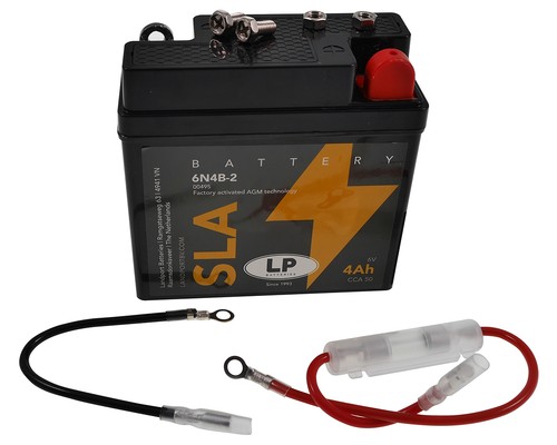 Batterie akku 4ah - 6v, 6n4b-2