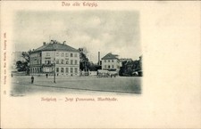 Ak Leipzig in Sachsen, Roßplatz, jetzt Panorama, Markthalle - 11086703