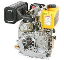 6PS Dieselmotor Handstarter 4400Watt 1-Zylinder Motor 25,4mm Antriebswelle 02569