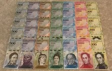 Venezuela Banknotenhändler