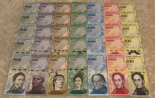 Venezuela banknotenhändler - venezuela,