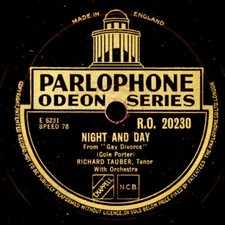 RICHARD TAUBER Night and Day -Klassiker- / Let me..  Schellackplatte 78rpm S8159