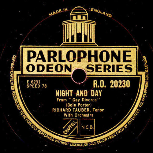 Richard tauber night and - richard,