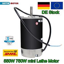 「DE」750W 550W 220V DC Brushed Motor For CJ0618/CD210/WM 210 0618 Lathe Motor