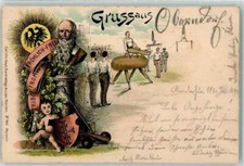 13285852 - Frisch Fromm Froehlich Frei Turnvater Jahn Turner auf dem Seitpferd