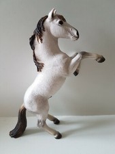 Schleich 13621 Mustang Hengst steigend weiß hell Pferd horse Hof Tiere Farm Life