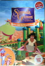 Mc Donalds Buch "Simsala Grimm Aladin und die Wunderlampe ."