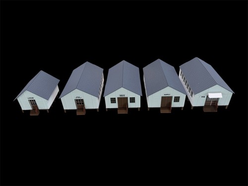Scale military camp - o,