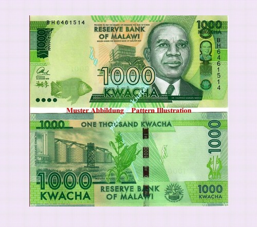 Malawi 1000 kwacha 2016 - malawi,