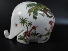 Spardose Elefant DRUMBO Porzellan HOECHST DECOR Design COLANI für Dresdner Bank