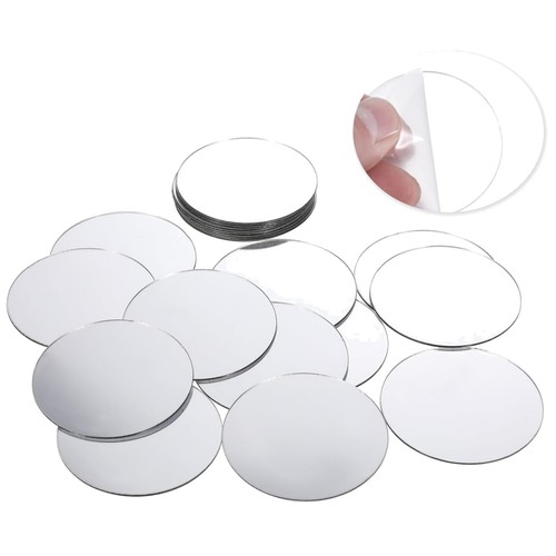 Acryl spiegel 5cm rund - rund, 20