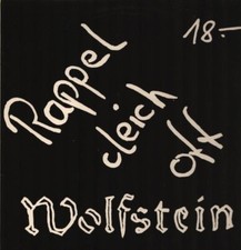 Wolfstein Rappel Deich Off NEAR MINT Wolfstein Music Vinyl LP