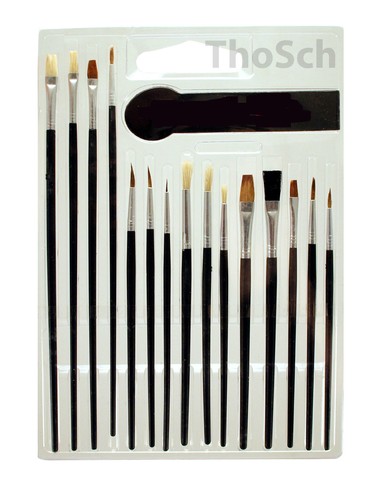 Pinsel set tlg - 15-tlg, malpinsel