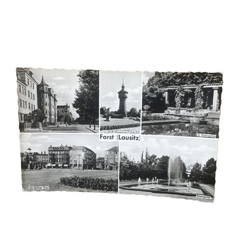 Postkarte forst lausitz - postkarte,