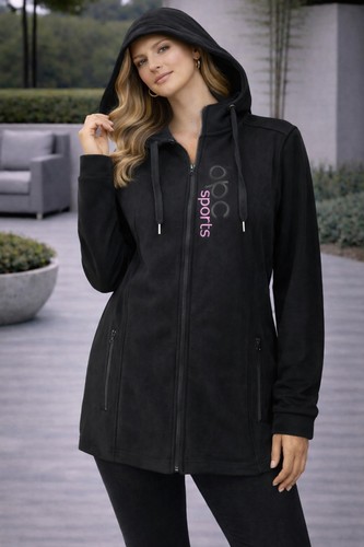 Fleecejacke mit kapuze - mit,