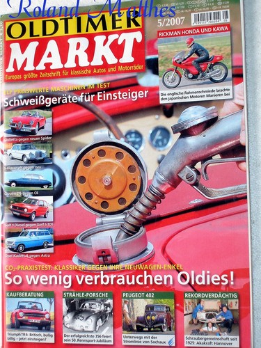 Oldtimer markt triumph - markt, 5-07+triumph