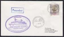 Arctic "GERMANY",1985,Cachet"MS BERLIN"Nordkapp ! look Scan!! 15.10-54