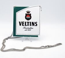 Veltins Bierschild Zapfhahnschild Schanksäule Schild Bier